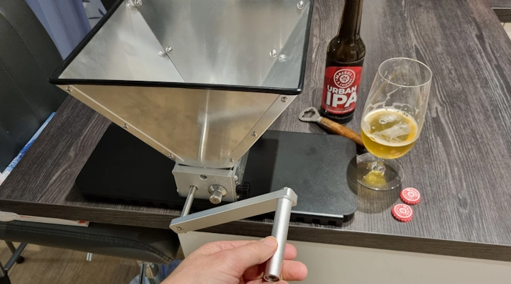 Malzmühle Grain Gorilla in Aktion