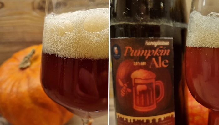 Fertig ist das Pumpkin-Ale