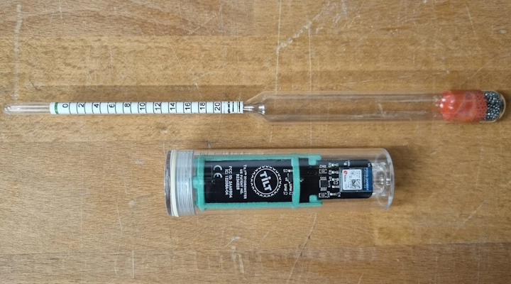 Bierspindel versus Tilt Hydrometer