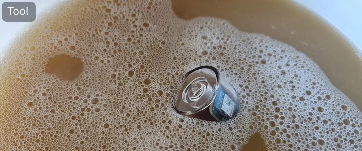 Tilt Hydrometer auf dem Gärtank