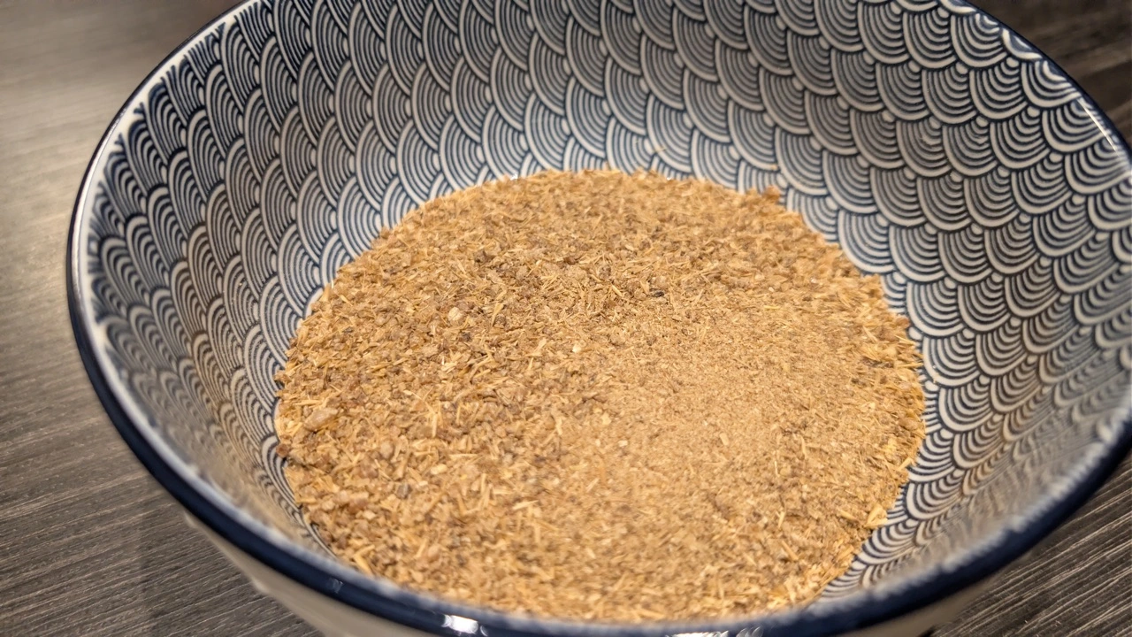 Das fertige Trebermehl